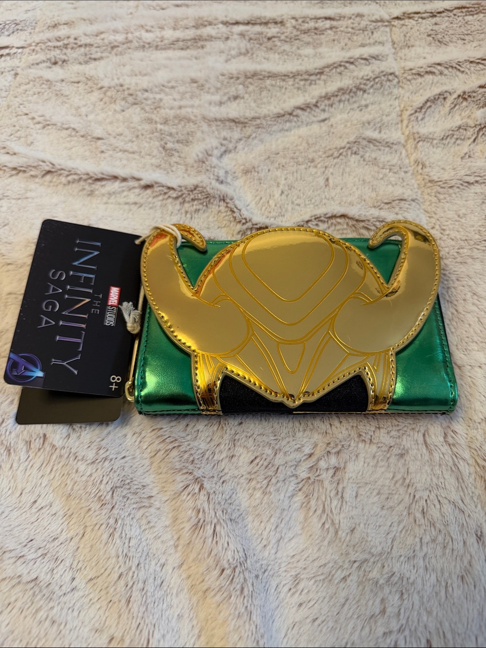 Loungefly Marvel Shine Loki Zip Around Wallet
